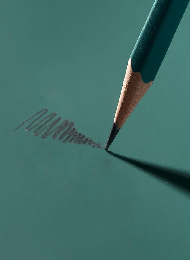 Blackwing Matte Pencils - 12 Count, Green Finish, 3B Soft Lead, Premium Wood, Japanese Graphite, Great for Drawing - Image 2